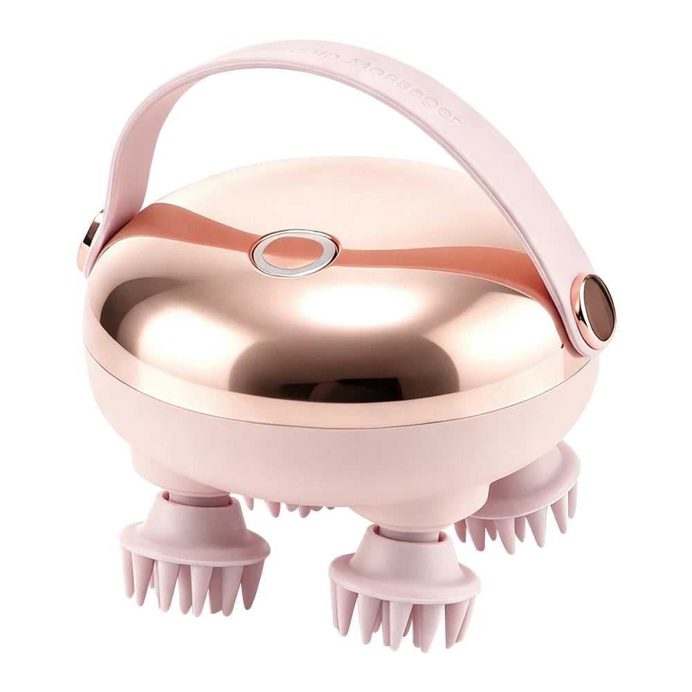 Electric Scalp and Body Massager - Portable Waterproof Handheld Relaxation Tool