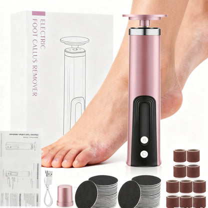2-in-1 Electric Foot Callus Remover & Rechargeable Nail File
