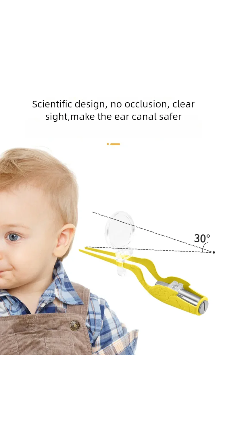 LED Illuminated Ear Wax Removal Kit - Professional Stainless Steel Ear Cleaning Tool