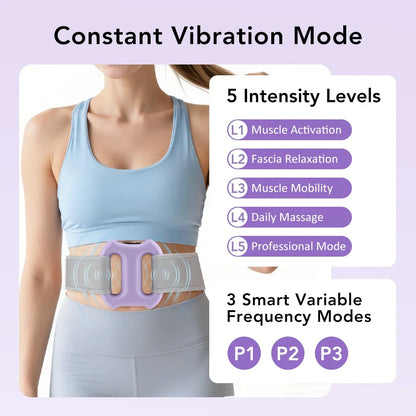Electric Vibration Fascia Ring for Body Shaping and Deep Tissue Massage