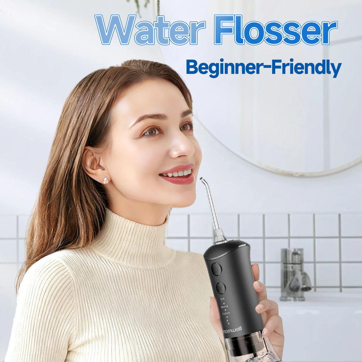 Portable Sonic Electric Toothbrush & Water Flosser Oral Care Set