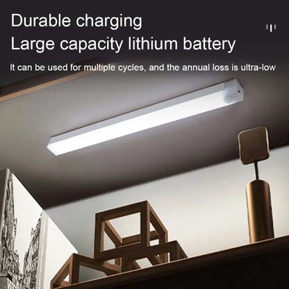 Rechargeable LED Motion Sensor Cabinet Light - Wireless USB-C Night Light for Kitchen & Closet