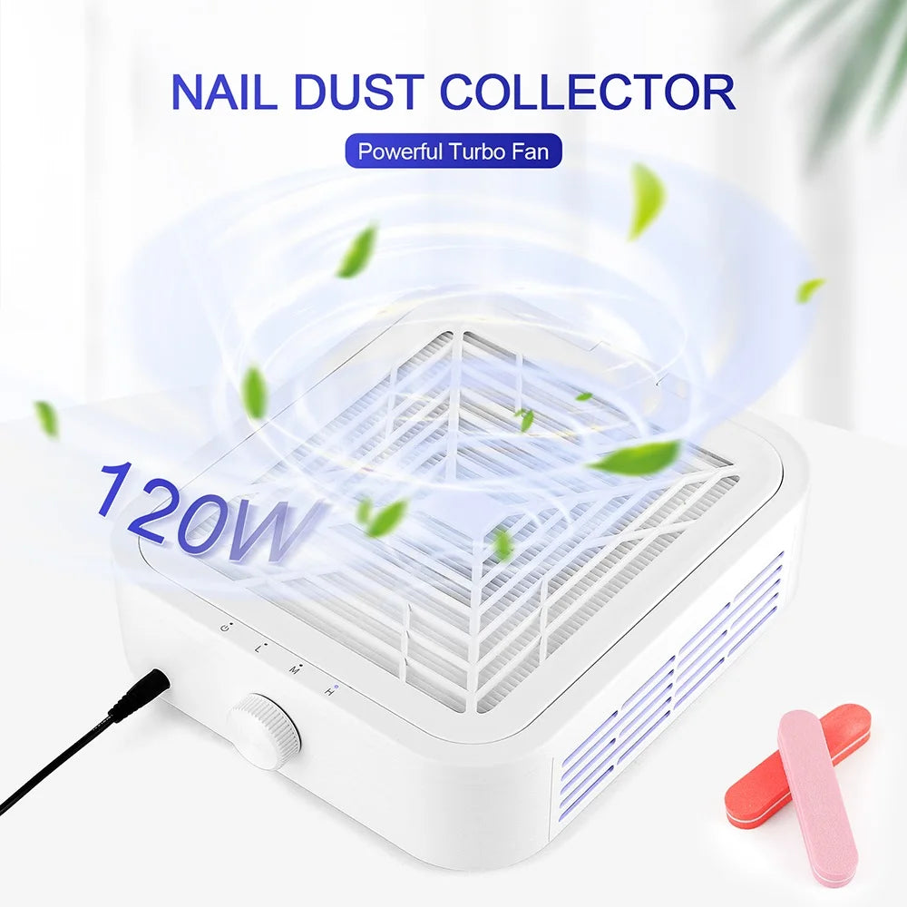 Brushless Nail Dust Collector & Extractor