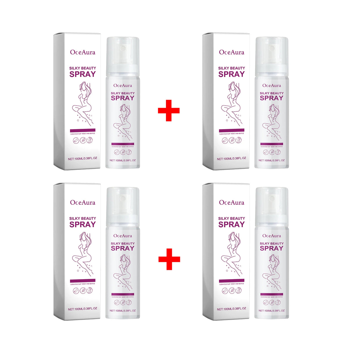 Silky Beauty Hair Removal Spray - Painless Depilatory Mousse for Smooth Skin