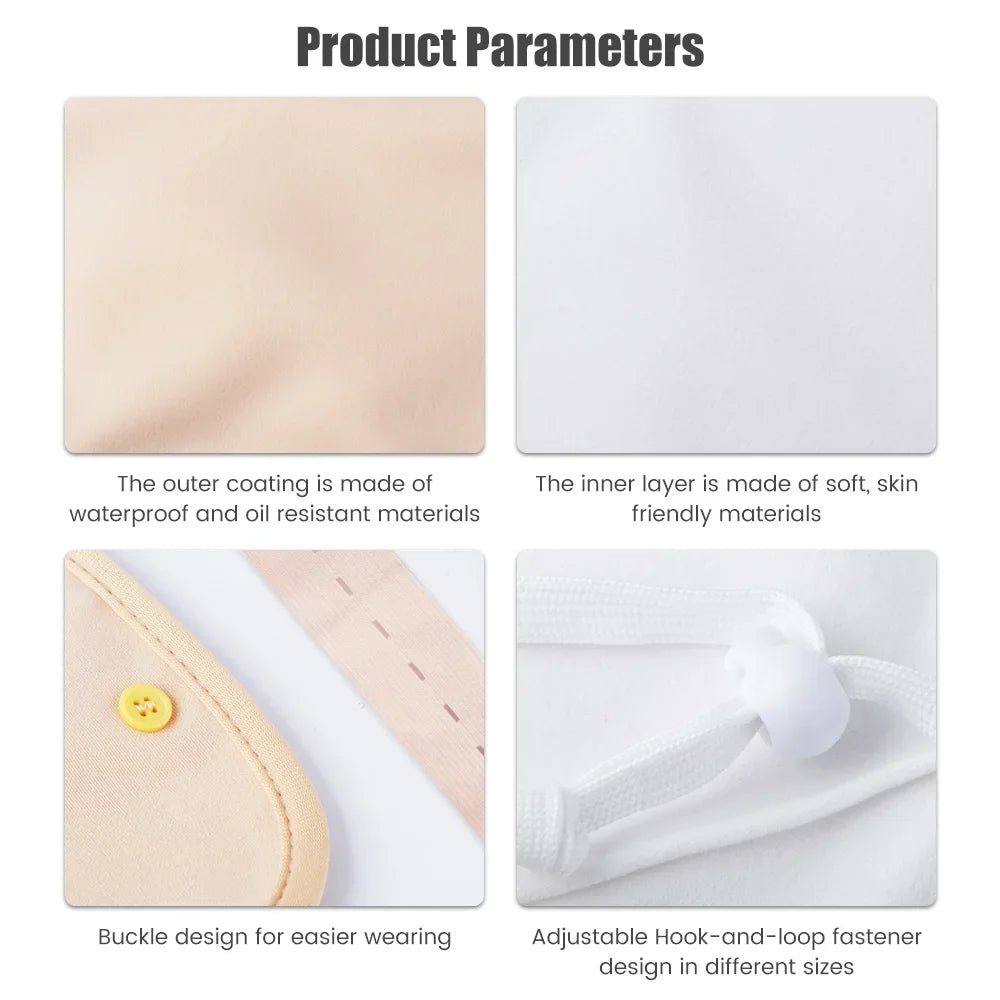 Reusable Organic Cotton Castor Oil Pack Wrap with Adjustable Strap