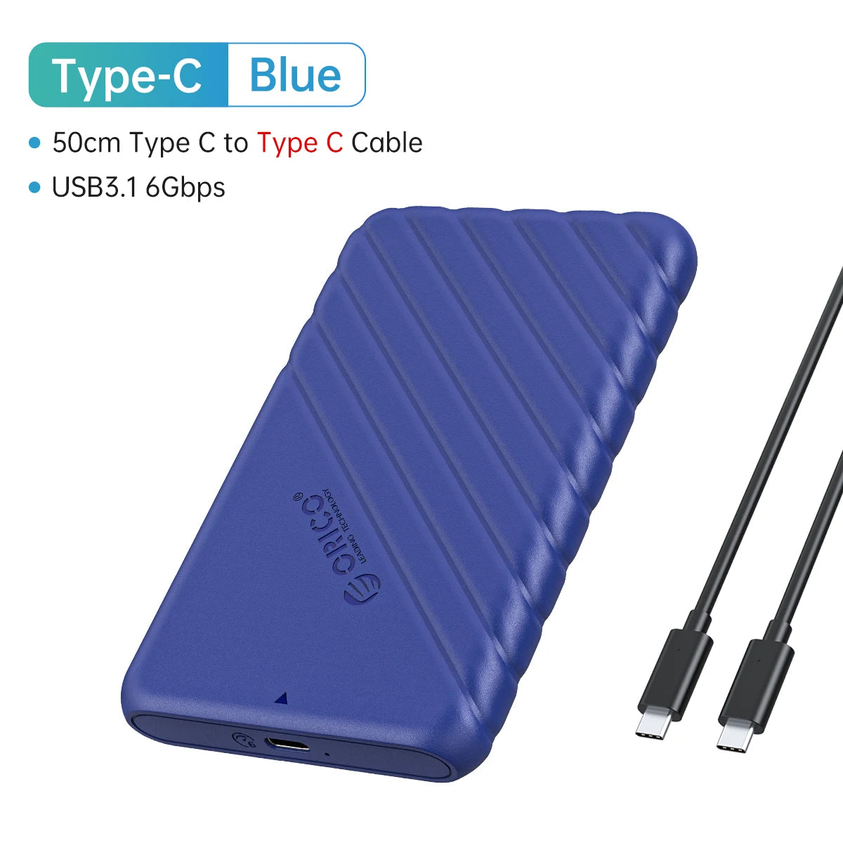 2.5" SATA to USB 3.0 External Hard Drive Enclosure Case for SSD/HDD