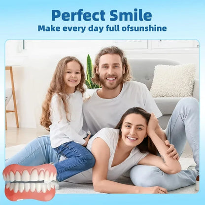 Custom-Fit Silicone Cosmetic Teeth Veneers for Confident Smile