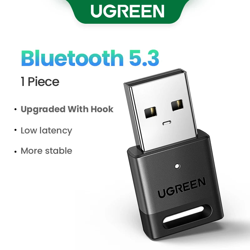 UGREEN Bluetooth 5.4 USB Adapter for PC - Wireless Dongle for Laptop - 25