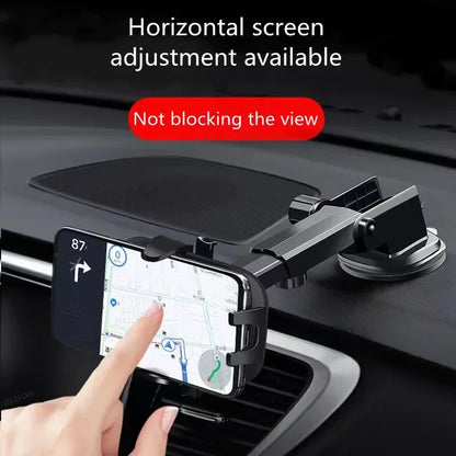 Universal Gravity Car Phone Holder - Dashboard & Windshield Mount