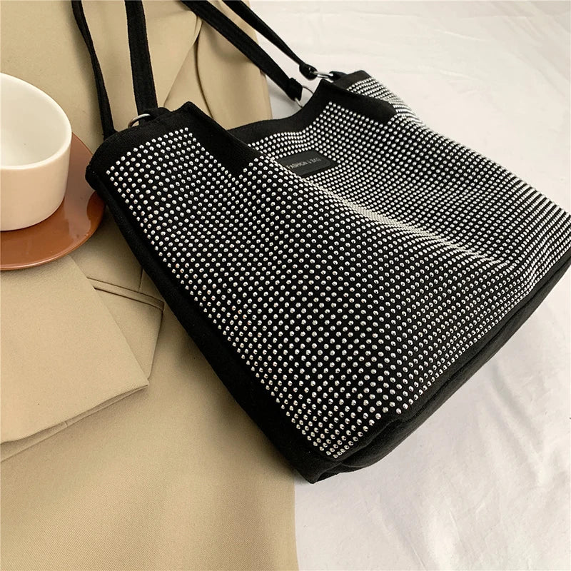 Luxury Diamond Quilted Shoulder Bag