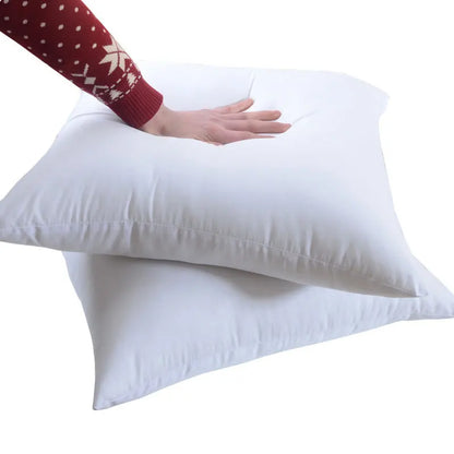 Premium Hollow Fiber Throw Pillow Insert - Soft & Supportive Cushion Core