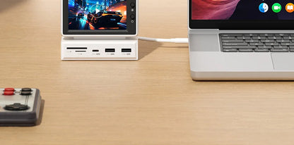 3.5" IPS Mini PC Data Monitor & USB-C Docking Station for Laptop