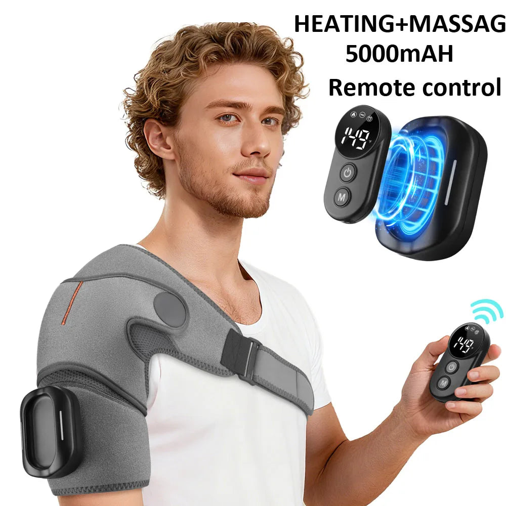 Heated Joint Massager Brace for Shoulder Knee Elbow