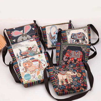 Luxury Vintage Elephant Tote