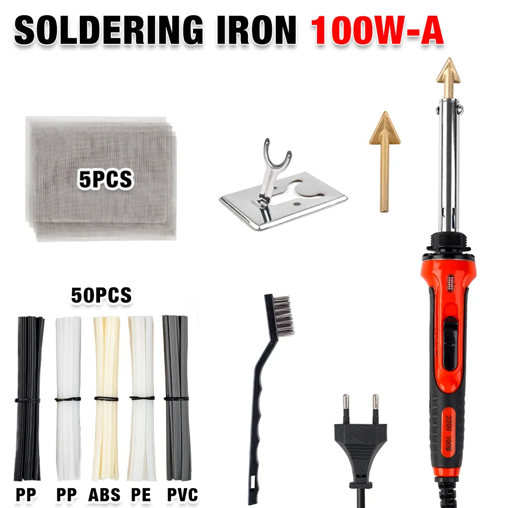 50W/100W Plastic Welder & Leather Smoothing Iron for Bumper Repair