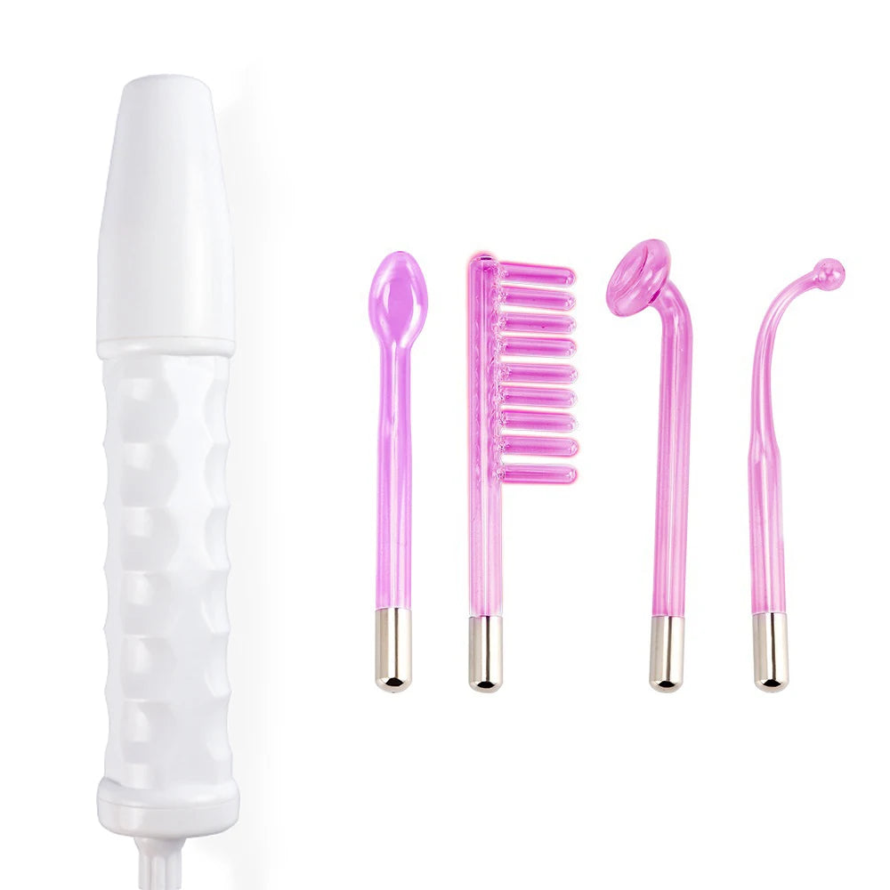 4-in-1 High Frequency Facial Therapy Wand for Acne