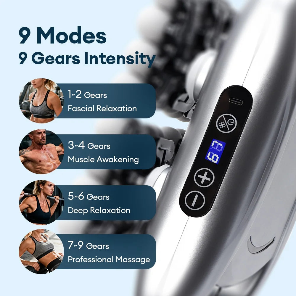 48...ep Tissue Fascia Massager for Full Body Muscle Relief - 48