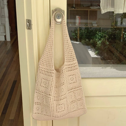 Luxury Hollow Crochet Tote
