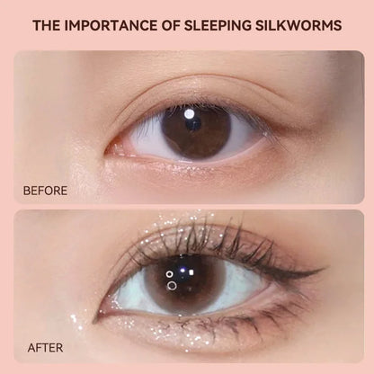 Double-Headed Waterproof Eyeliner & Silkworm Highlighter Pen
