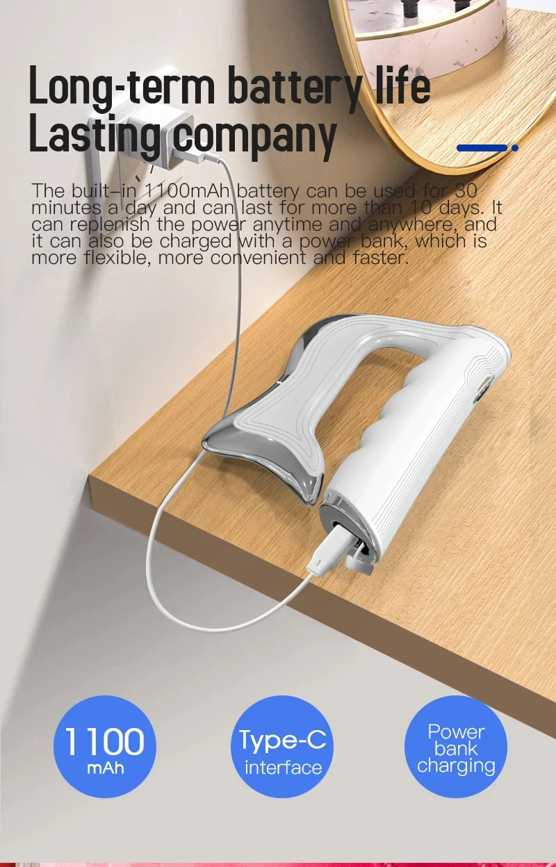 Electric Fascia Massage Blade - Vibrating Muscle Scraping Tool