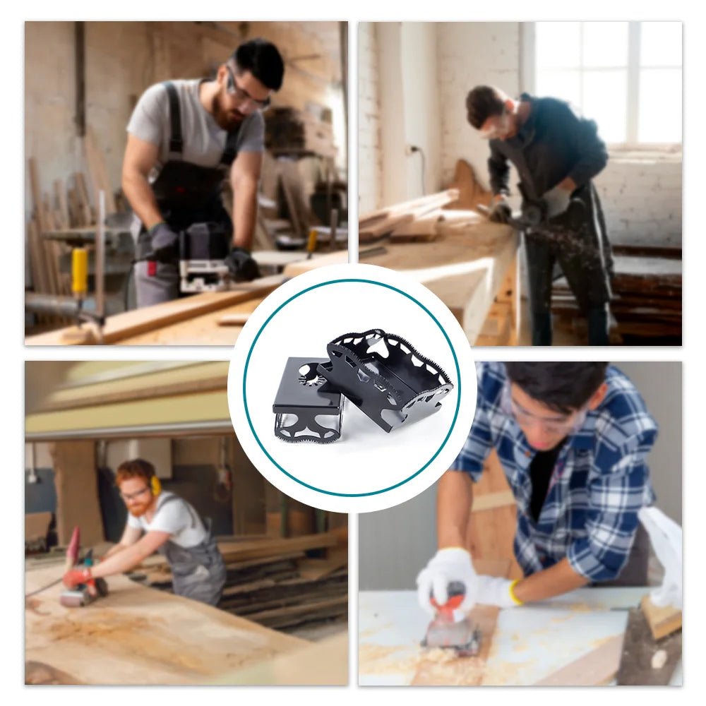 Square and Rectangle Slot Cutter - Oscillating Multi-Tool Drywall Hole Saw