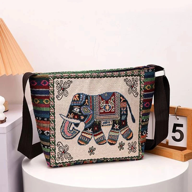 Luxury Vintage Elephant Tote
