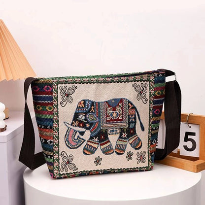 Luxury Vintage Elephant Tote