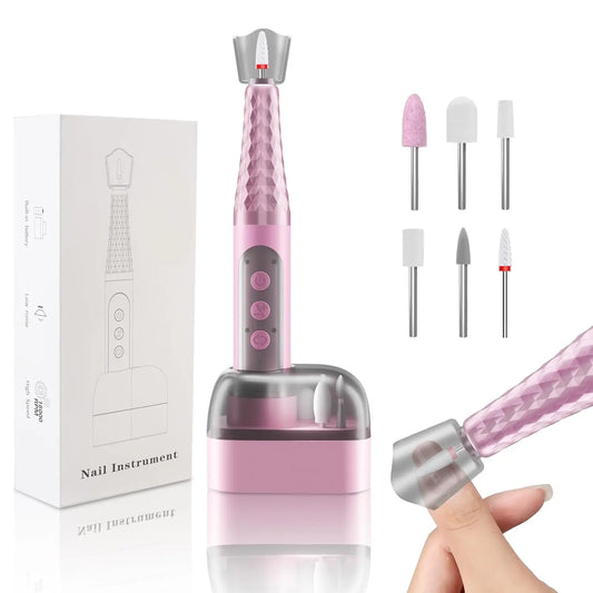 Cordless Electric Nail Drill Kit - Professional Manicure & Pedicure File
