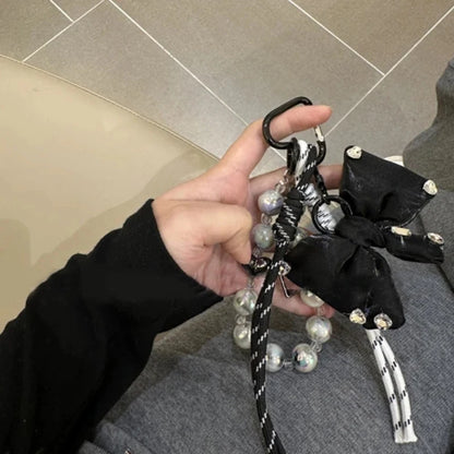 Luxury Metal Bow Keychain