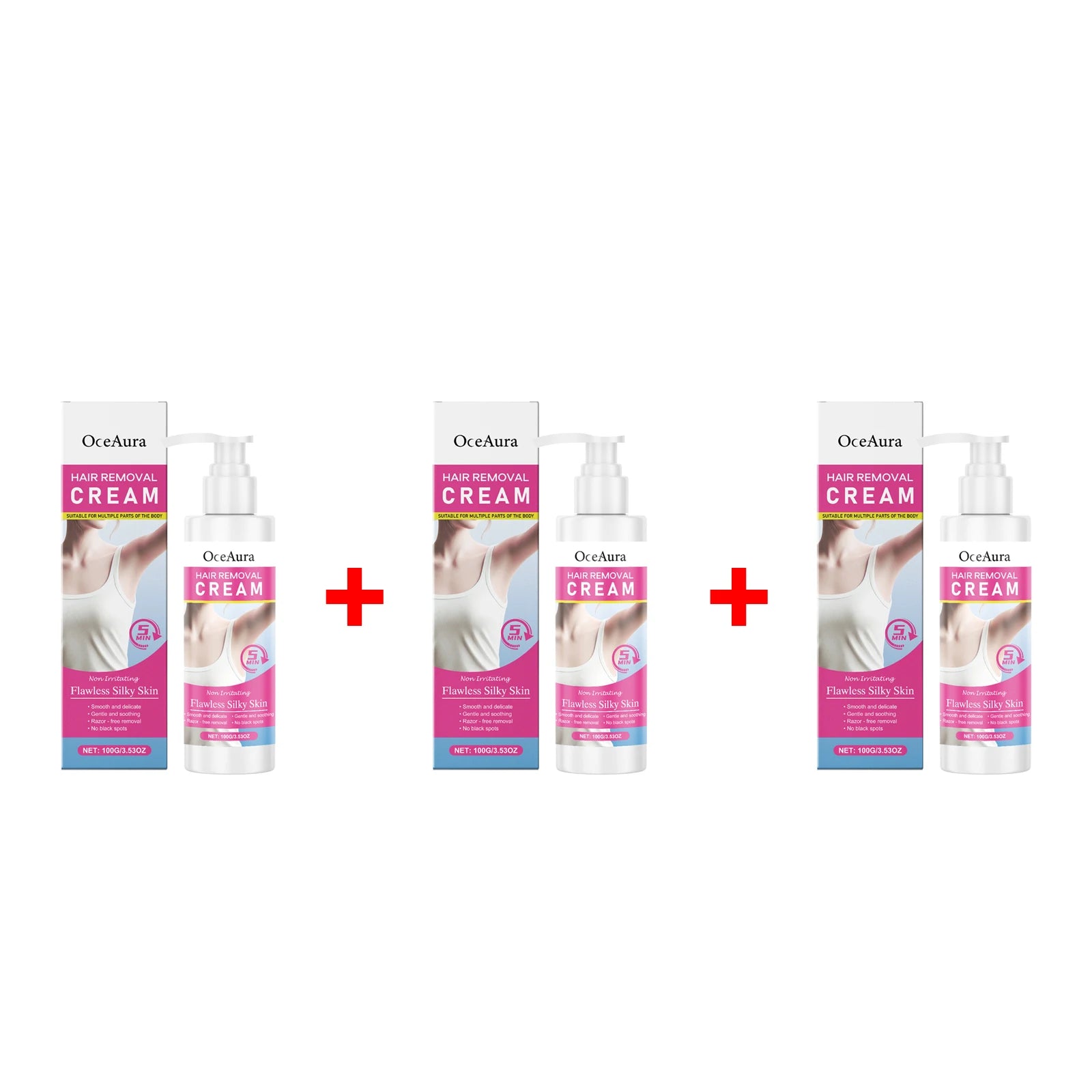 Painless Hair Removal Cream - Gentle Depilatory for Smooth & Silky Skin - 14