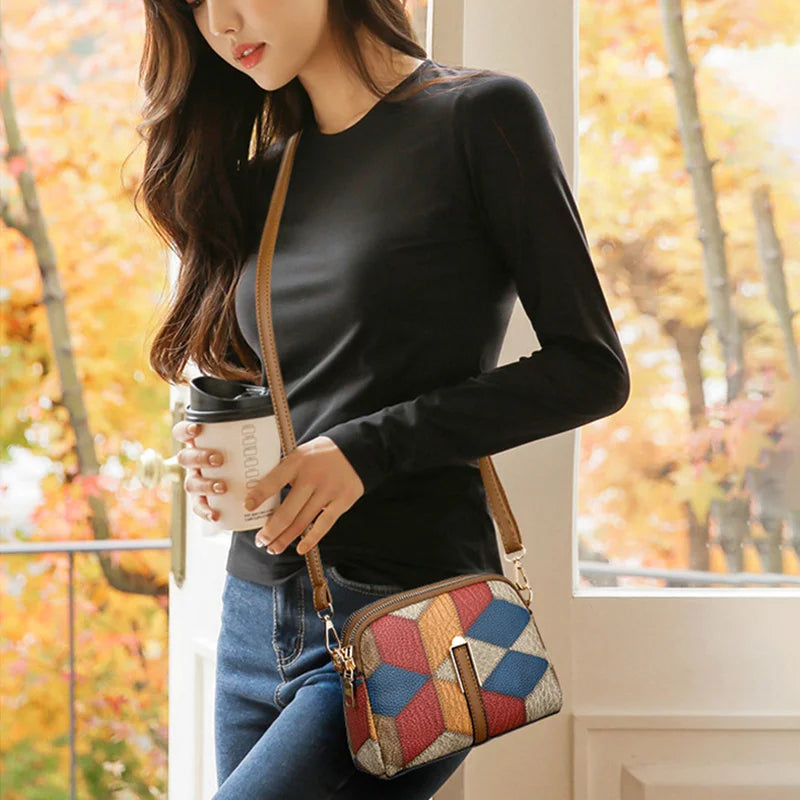 Luxury Vintage PU Shell Bag