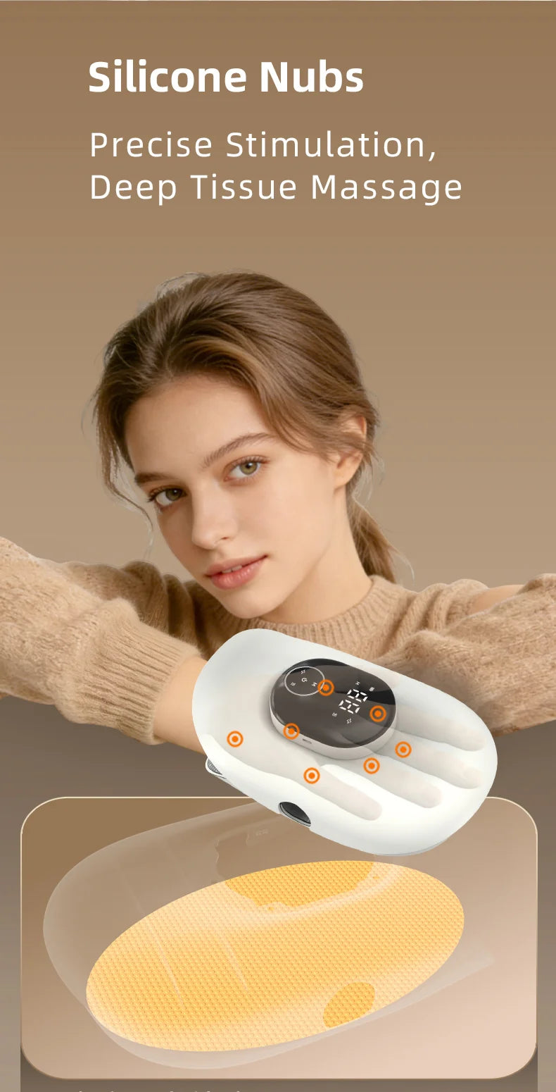 Electric Hand Massager with Finger Stretching & Heat Therapy - 13