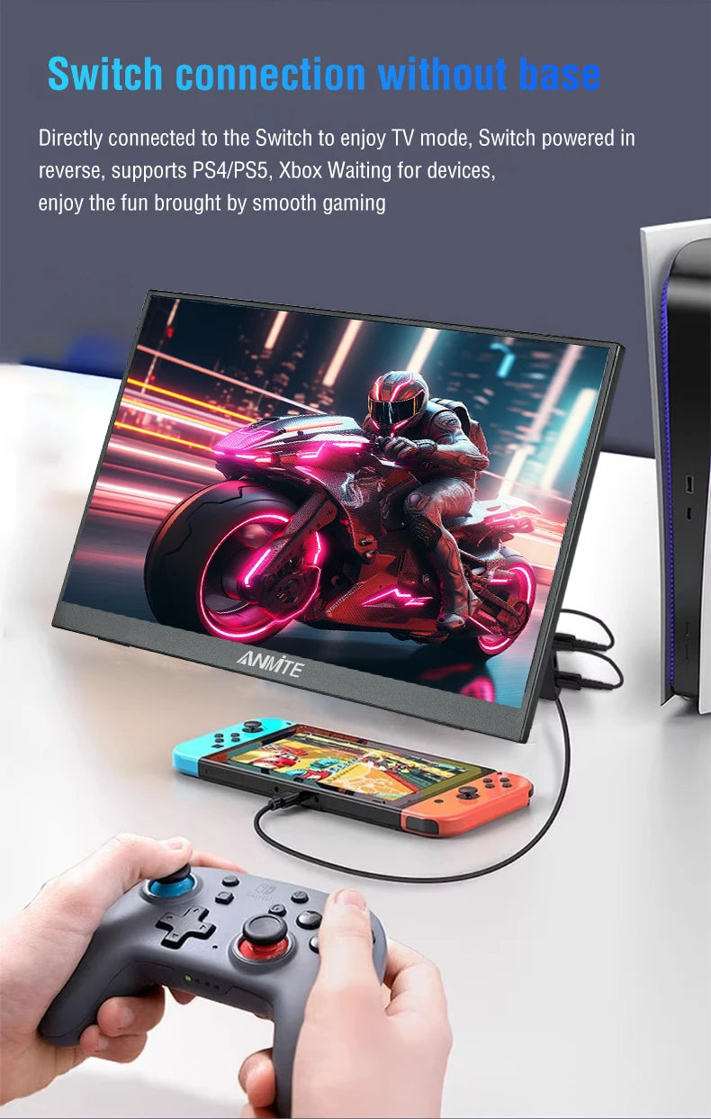 15.6" Portable IPS Monitor 1080P HDR - Touch & Non-Touch Options