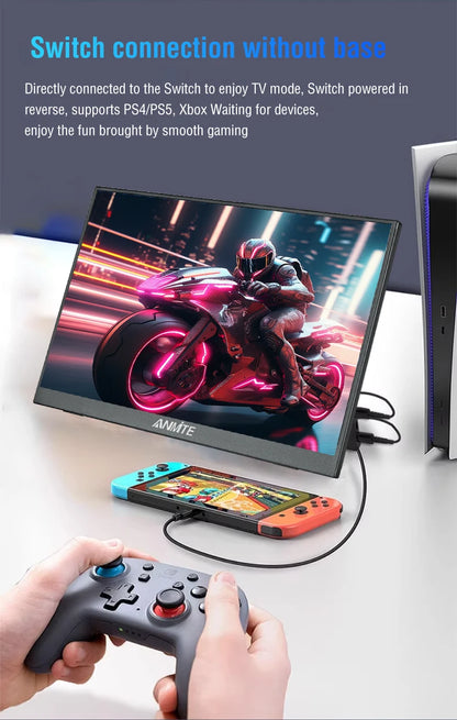 15.6" Portable IPS Monitor 1080P HDR - Touch & Non-Touch Options