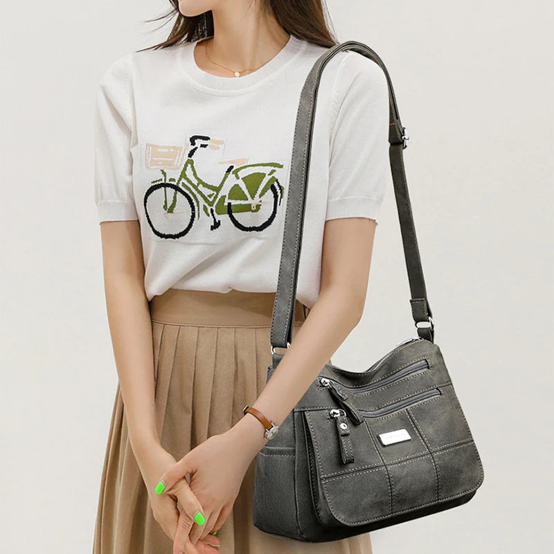 Luxury Vintage Pillow Shoulder Bag