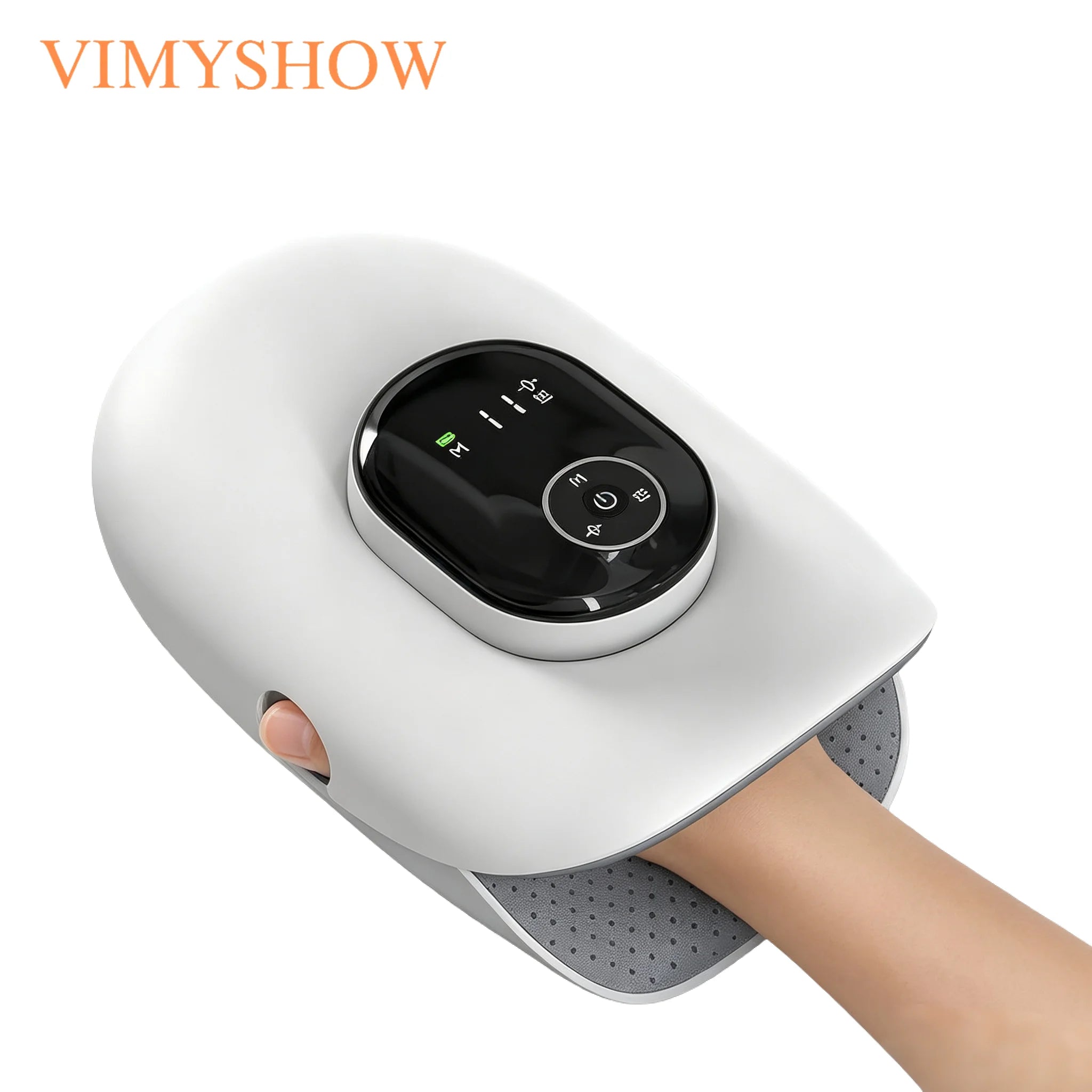 Electric Hand Massager with Finger Stretching & Heat Therapy - 1