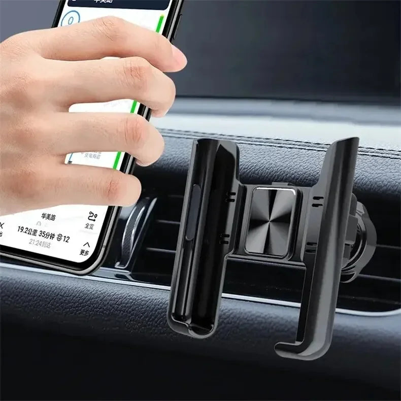 Gravity Air Vent Car Phone Holder - Secure Hands-Free Smartphone Mount - 8