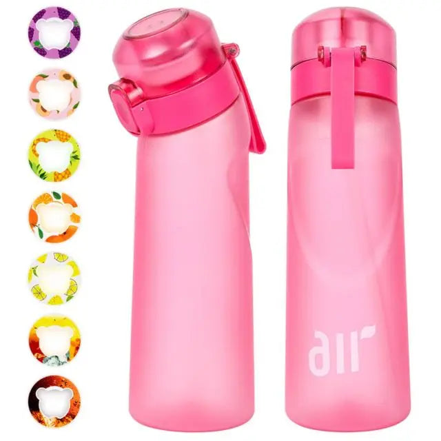 800ml Fruit Scented Water Bottle with Flavor Pod & Straw - Leak Proof - 15