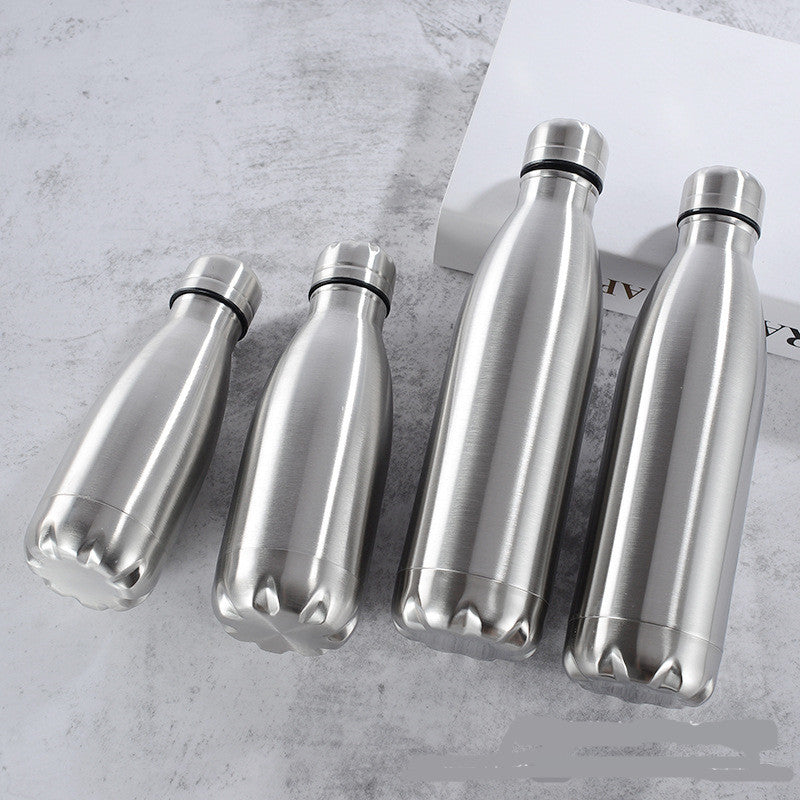 Premium Stainless Steel Reusable Water Bottle - Leak-Proof Sports Flask - 11