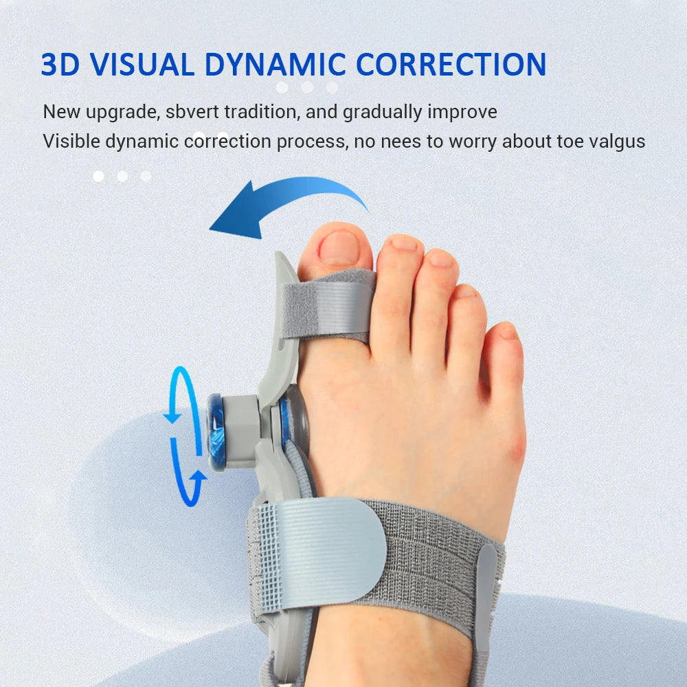 Adjustable Bunion Corrector & Big Toe Straightener for Pain Relief - 4
