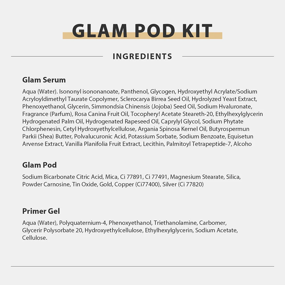 CO2 Oxygen Glam Pods for Bubble Facial Machine