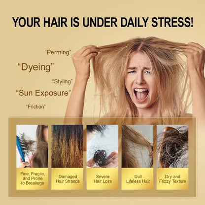 Amino Acid Revitalizing Hair Oil - Deep Nourishing & Frizz Control Treatment