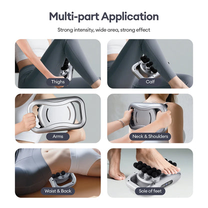 48-Head Deep Tissue Fascia Massager for Full Body Muscle Relief