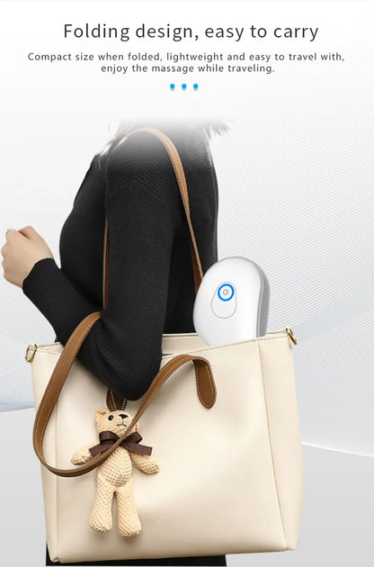 Smart Air Pressure Eye Massager with Heat & Vibration for Stress Relief