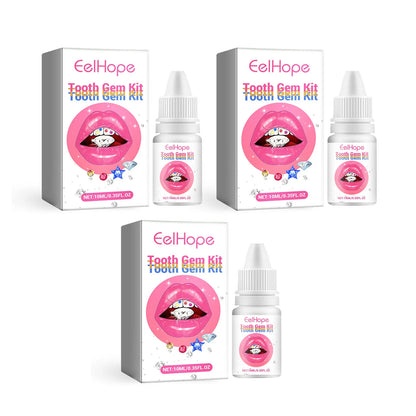 Professional DIY Tooth Gem Kit with UV Light for Sparkling Dental Jewelry