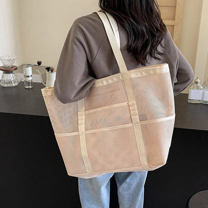 Luxury Hollow Mesh Tote