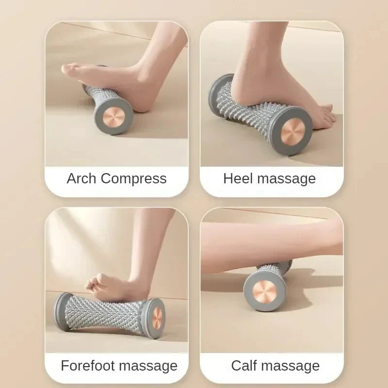 Foot Roller & Spiky Massage Ball for Plantar Fasciitis Relief - 4