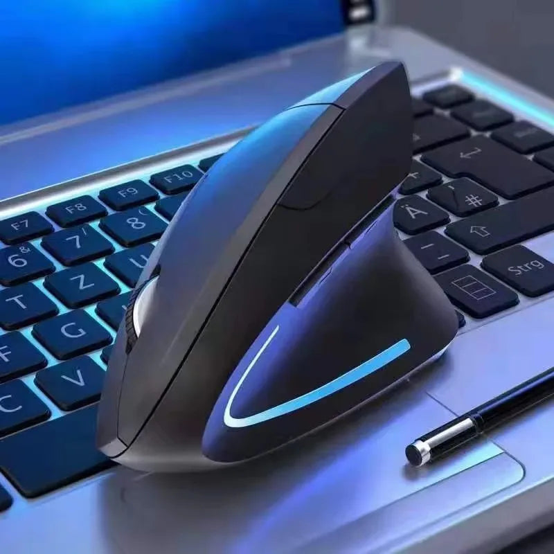 Wireless Ergonomic Vertical Mouse - 2.4GHz Optical Mouse with 3 Adjustable DPI