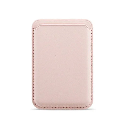 Magnetic Leather Wallet Case for iPhone & Samsung - Slim Card Holder Cover