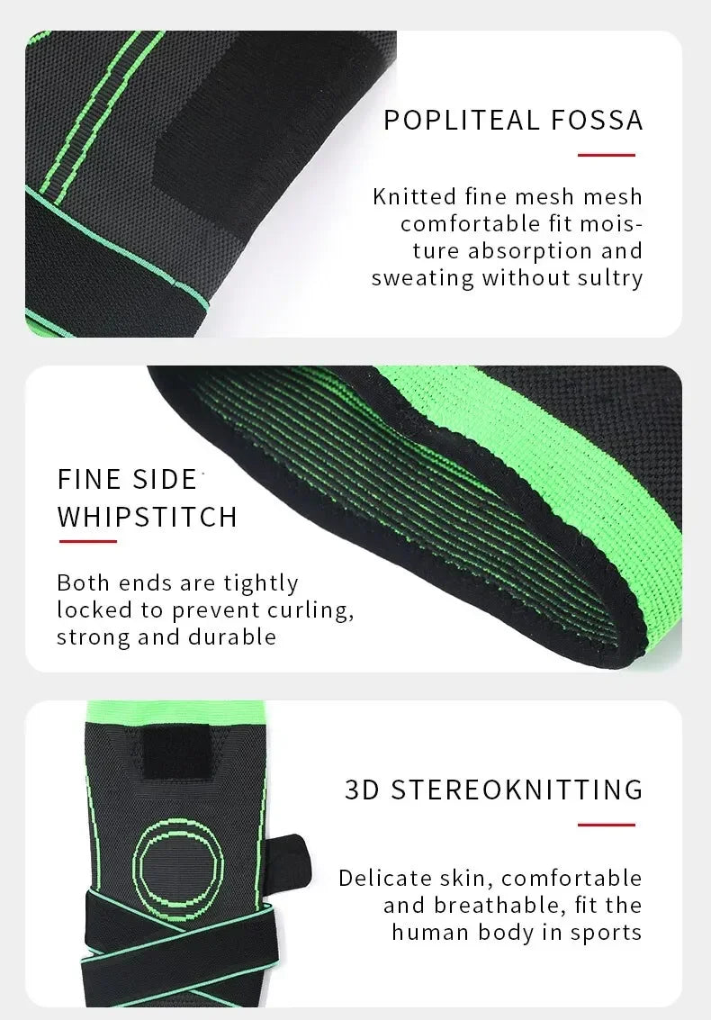 Adjustable Knee Compression Sleeve for Joint Support - 10